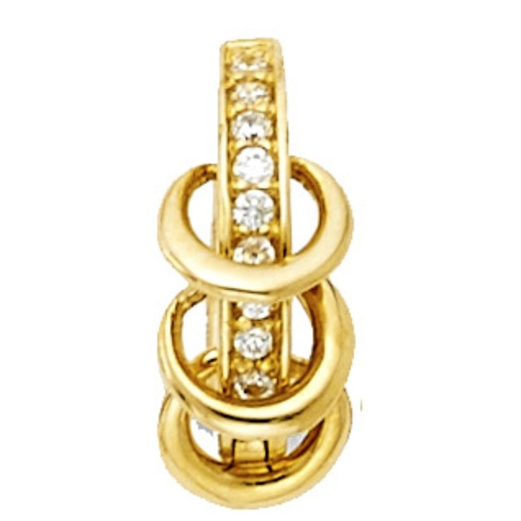 14k Yellow gold Small Hoop Earrings